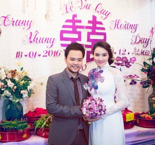 Dien vien Trang Nhung hanh phuc trong le cuoi-Hinh-13